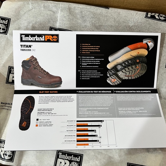 NWT Timberland Pro Boots (Women's) - Picture 4 of 12